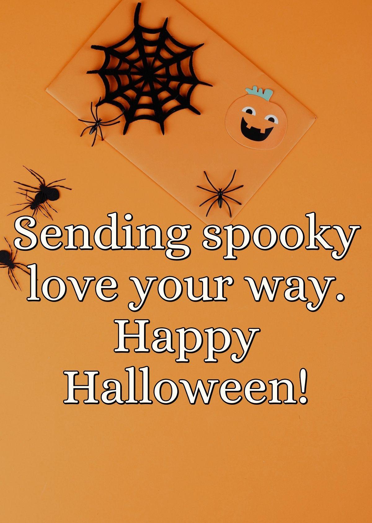 Sending spooky love your way. Happy Halloween!