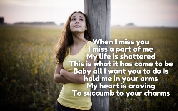 30 I Miss You Love Poems for Her & Him (2022 Emotional)