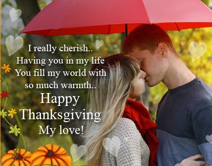 Thanksgiving Love Quotes for Her – Thank You Sayings