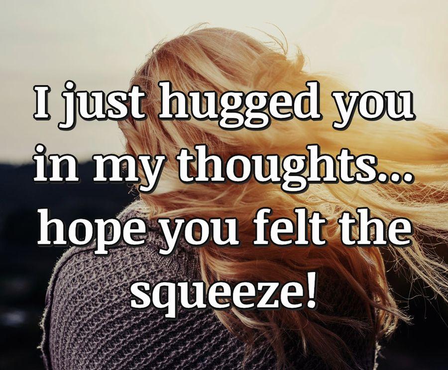 I just hugged you in my thoughts... hope you felt the squeeze!