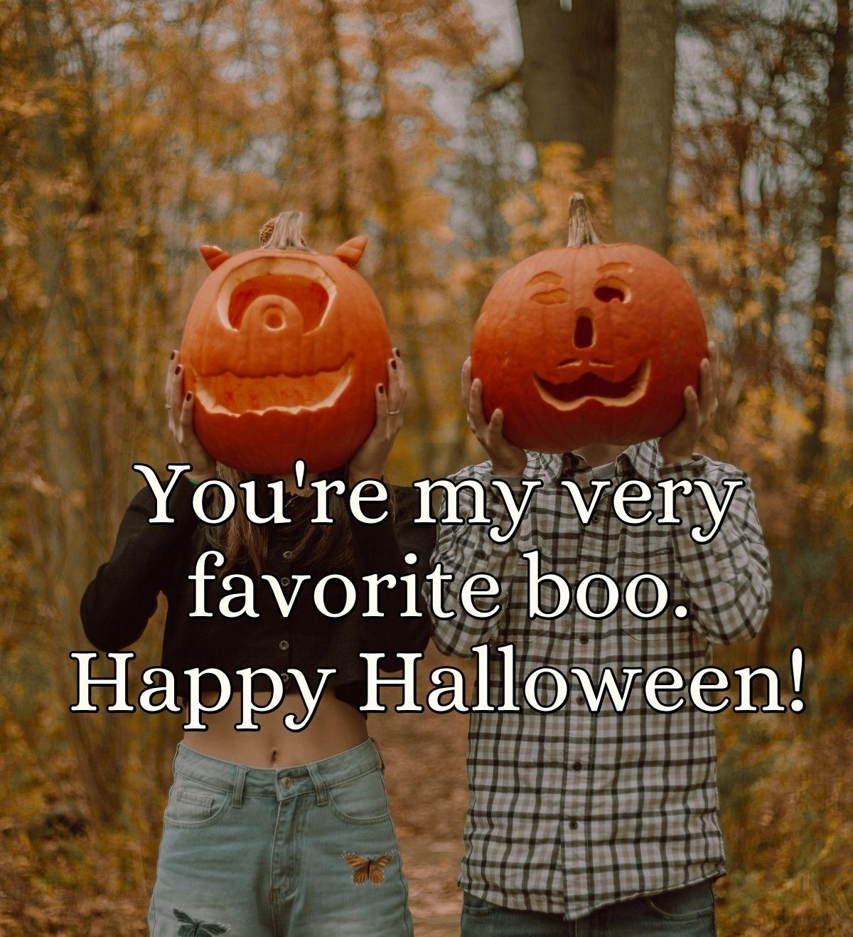 You're my very favorite boo. Happy Halloween!