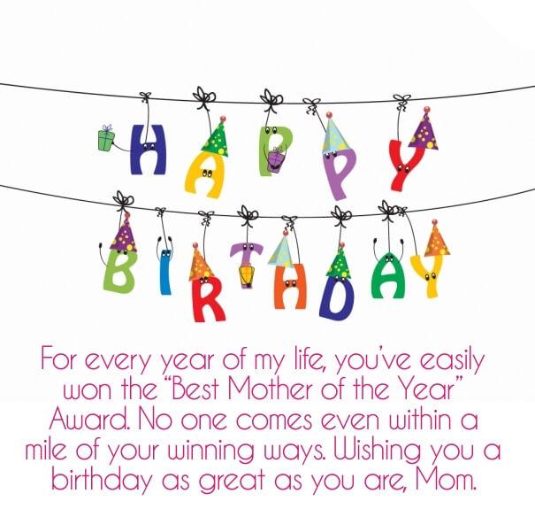 happy birthday mom quotes from daughter