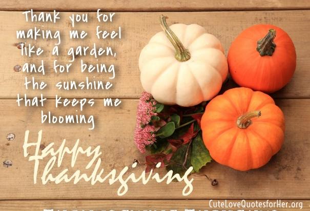 thanksgiving love quotes for him