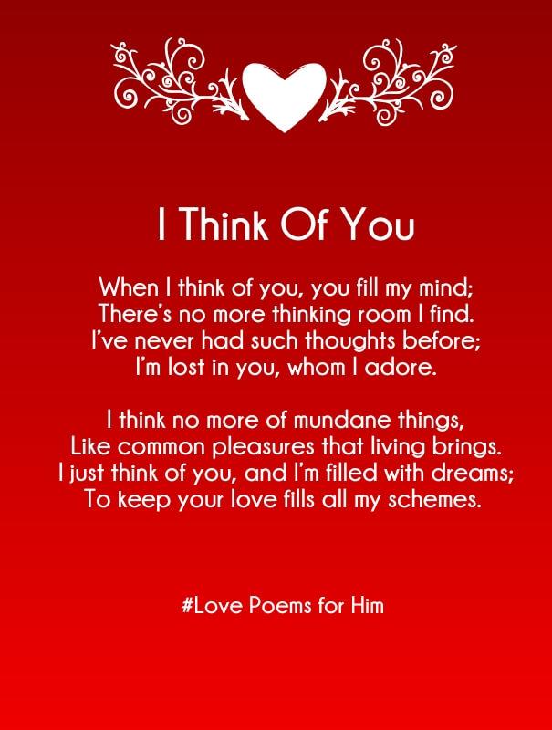 rhyming love poems for boyfriend