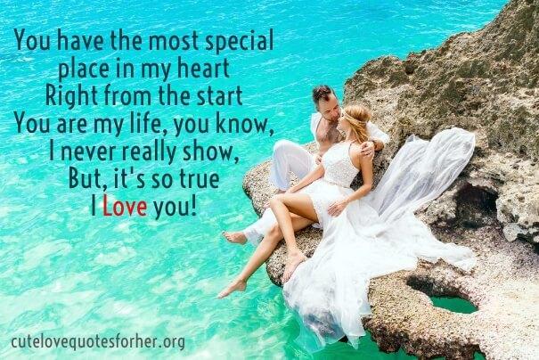 Romantic honeymoon quotes