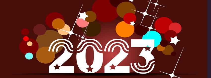 New Year 2023 Celebrations Facebook Cover Photos Free