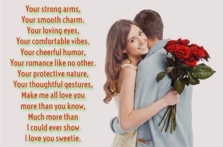 short love poems for him