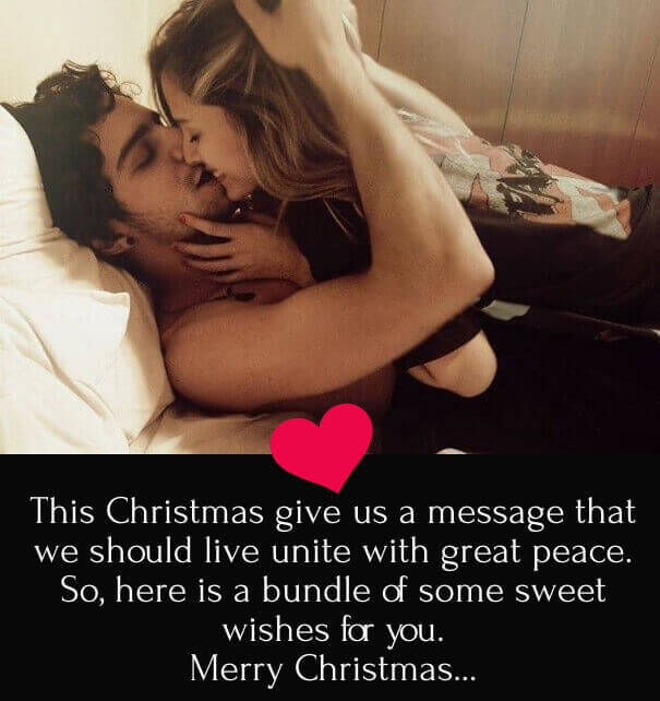 Love Quotes To Wish Merry Christmas To Her Him Pic