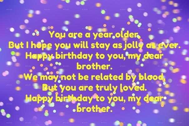 birthday greetings for brother in law