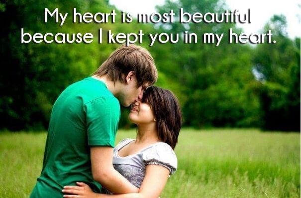 one liner love quotes with romantic images