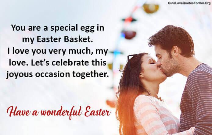 Easter Day I Love You Quotes Messages