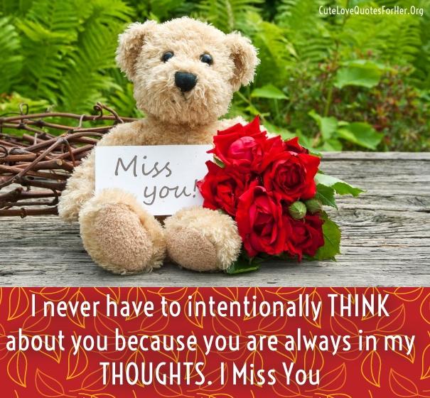 I Miss You Quotes For Him Long Distance