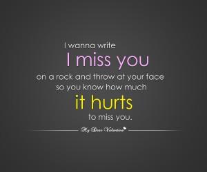 i miss you quotes for her