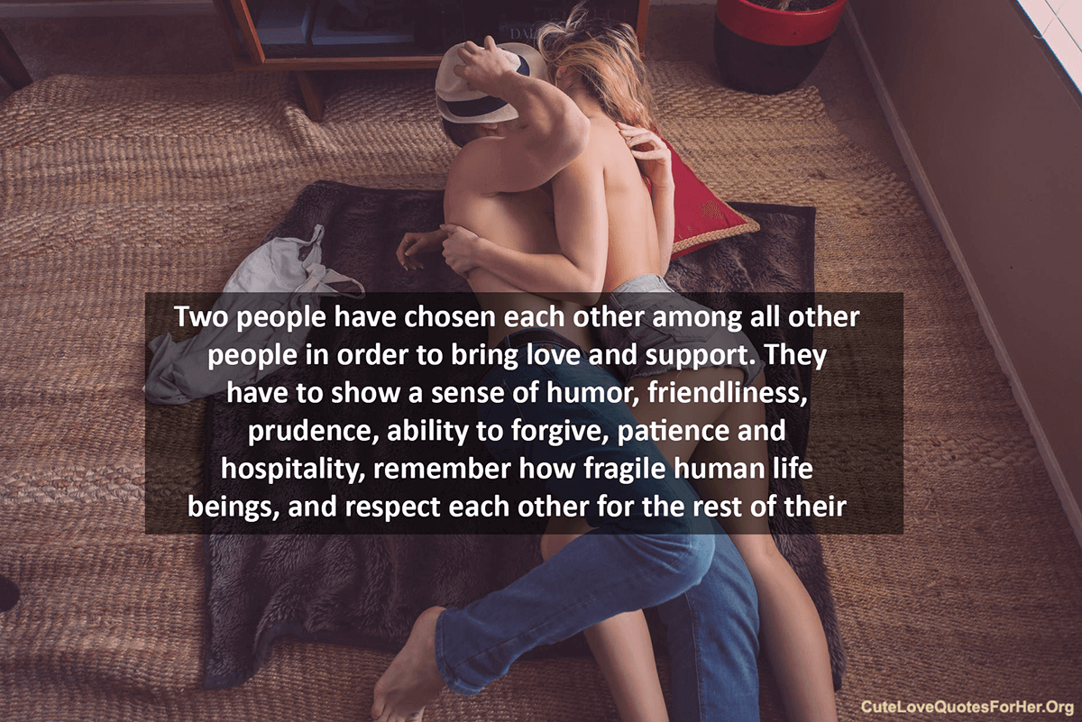 Cute Love Quote To Romance And Fact Of Love